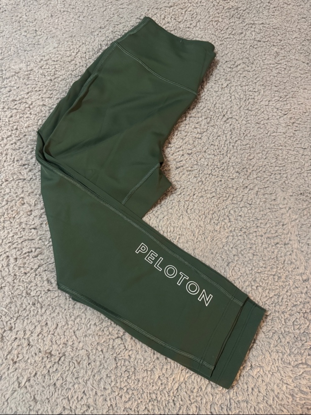 Peloton Women’s Dark Green Athletic Leggings